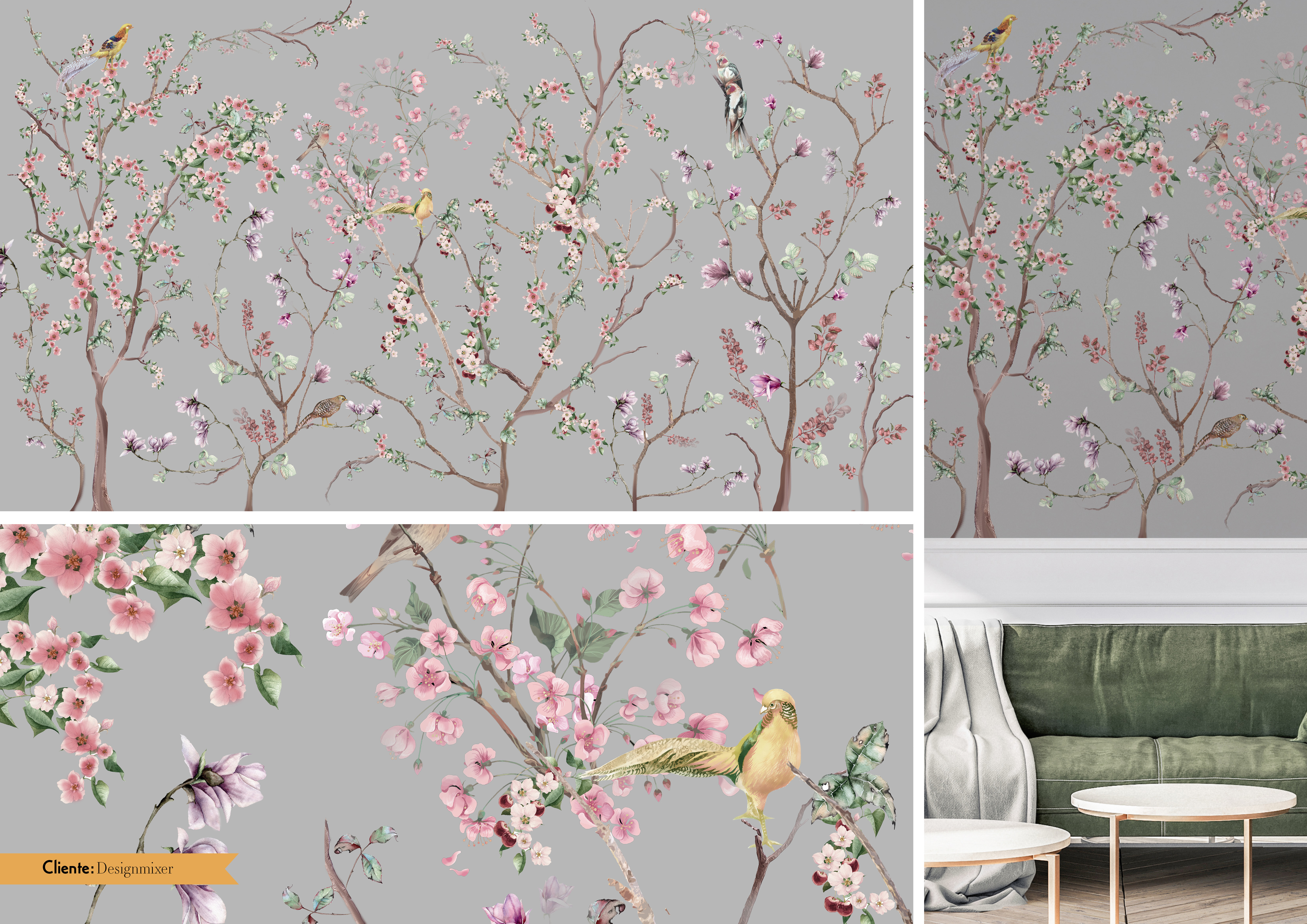 carta da parati chioniserie 3