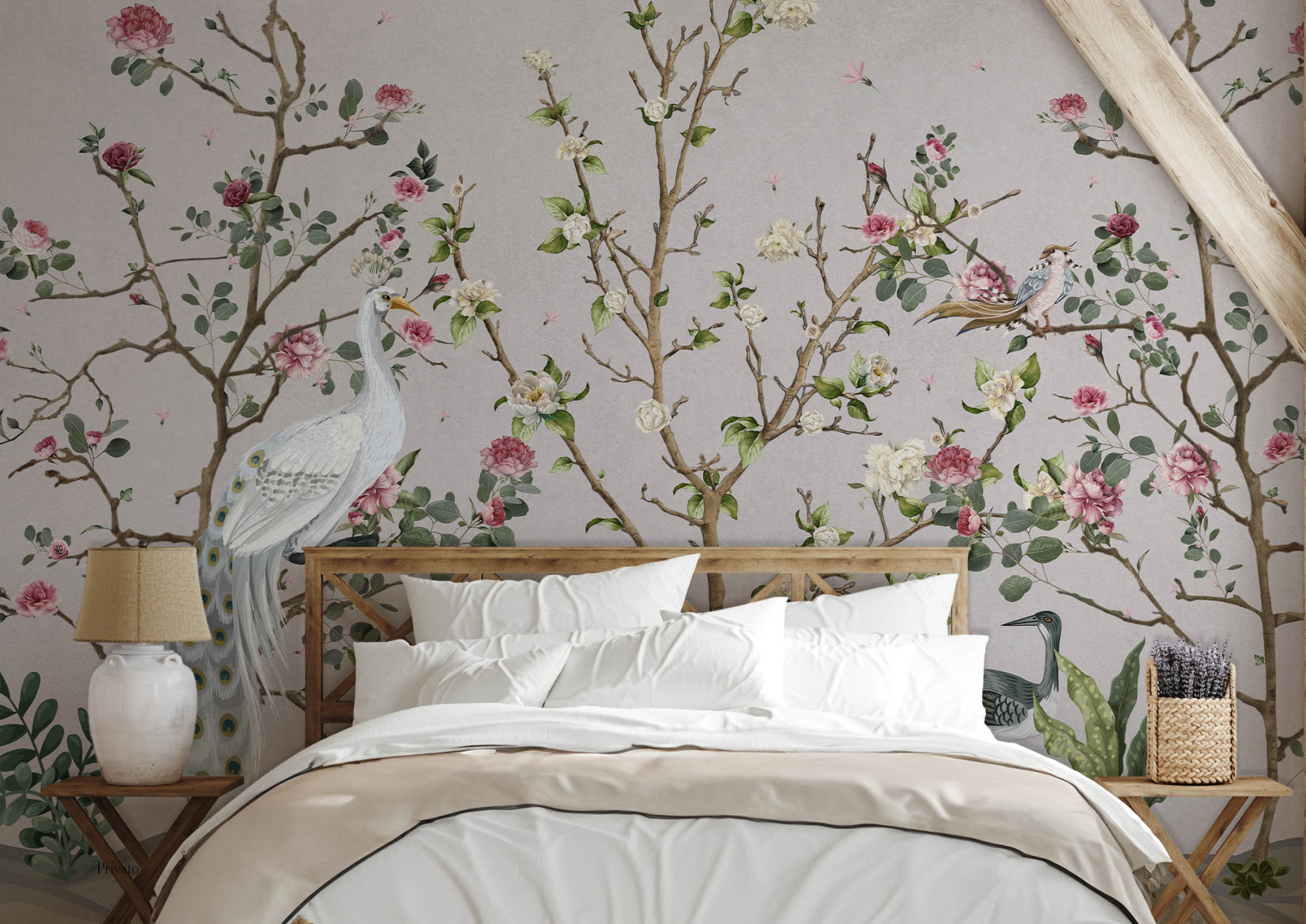Carta da parati chinoiserie