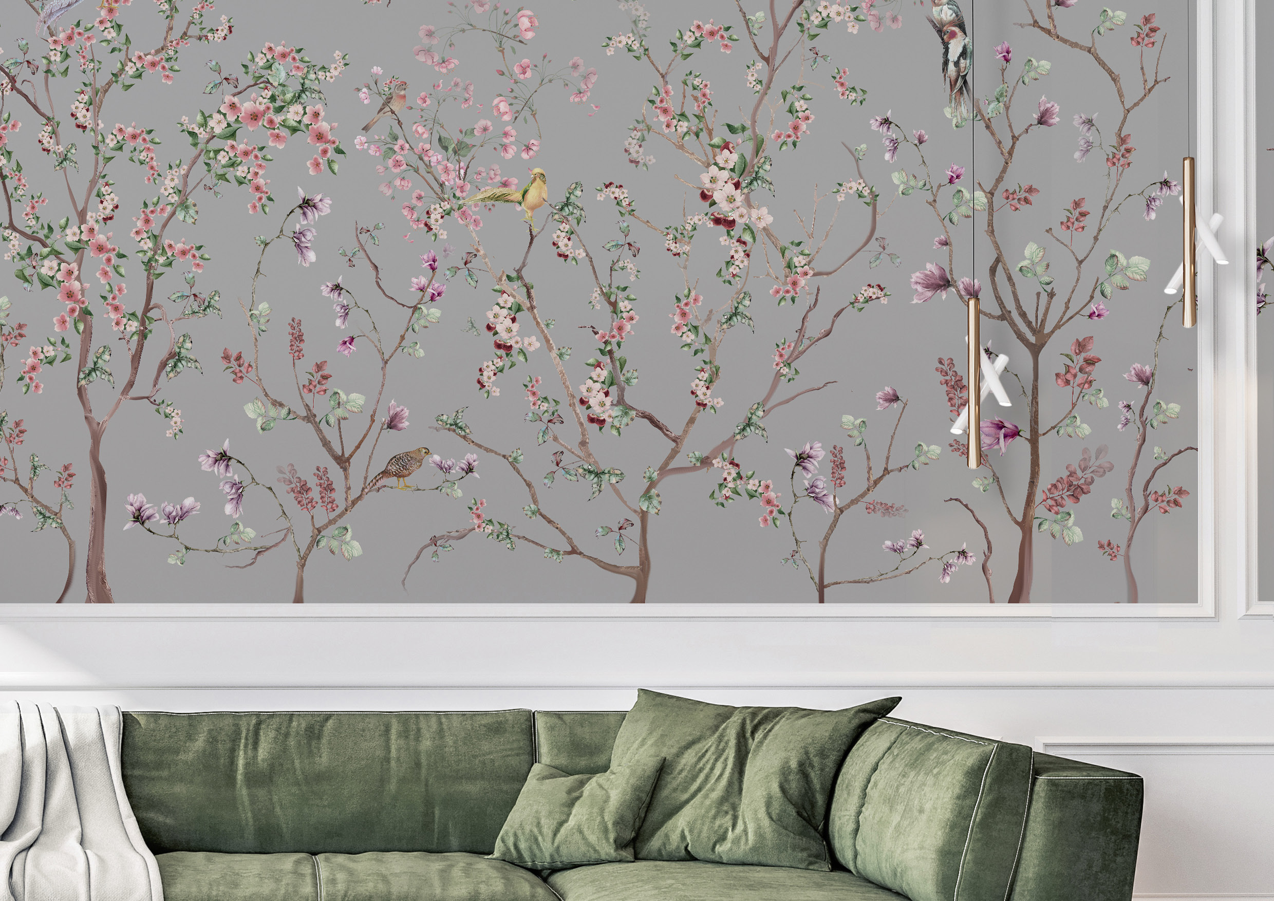 Carta da parati chinoiserie
